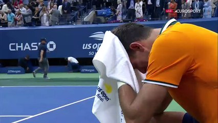 Del Potro inconsolable, Djokovic ivre de bonheur : l'après-match a été riche en émotions