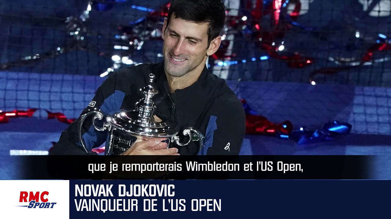 US Open : Djokovic dans un rêve, "si vous m'avi...