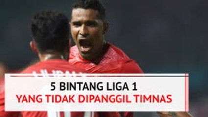 5 Bintang Liga 1 Yang Tidak Dipanggil Timnas