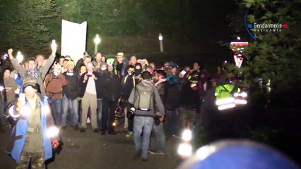 GCO : les images de l'évacuation côté gendarmes