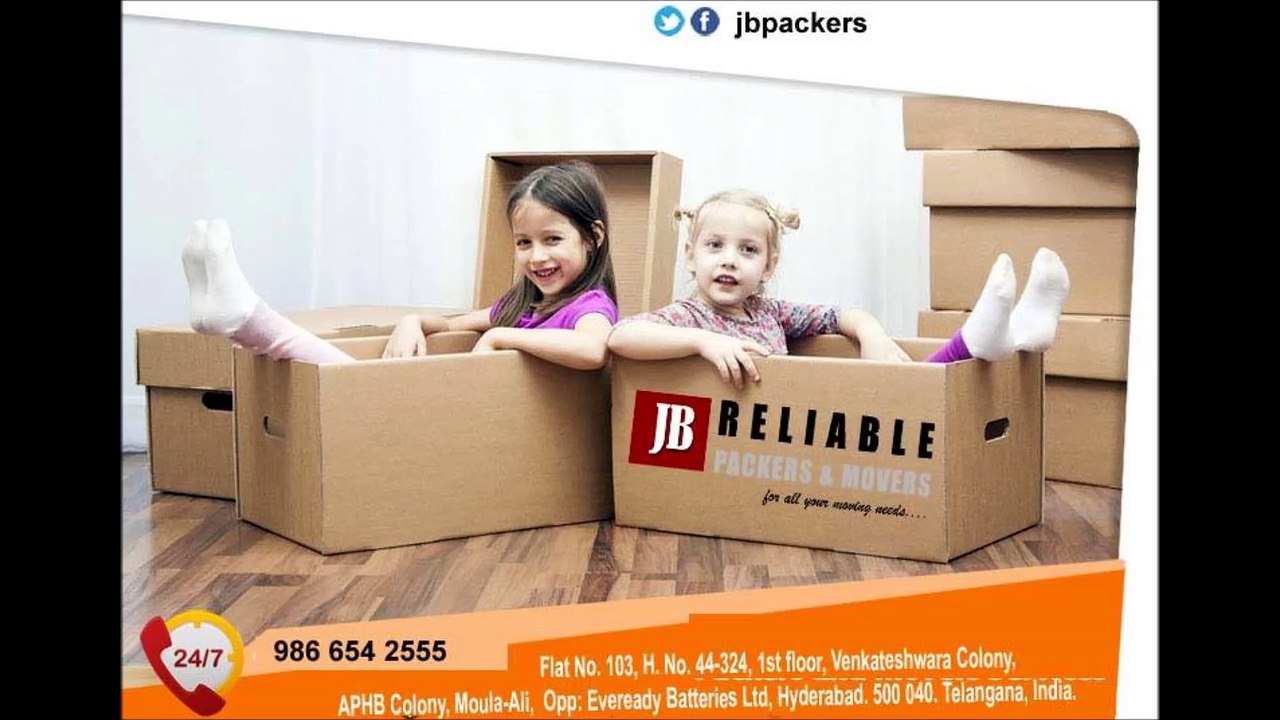 Affordable Packers and Movers In Hyderabad - JB Packers