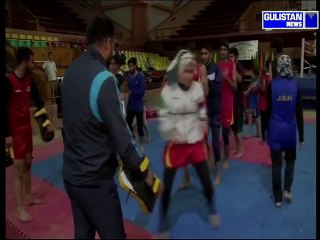 वुशु और मार्शल आर्ट की तरफ युवाओं का बढ़ा रुझान खराब हालात में भी ले रहे हिस्सा