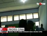 Aksi Protes Pegawai Honorer di Dompo, Berujung Ricuh