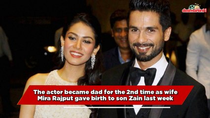 Shahid Kapoor on paparazzi taking photos of his children