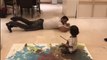 Salman Khan Assisting Nephew Ahil Making His First Painting!