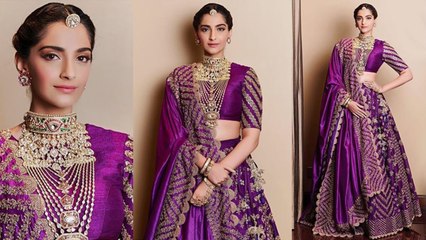 Sonam Kapoor ने दुल्हन के अवतार में किया रैंप वॉक, दिखा दिलकश अंदाज़ | Boldsky