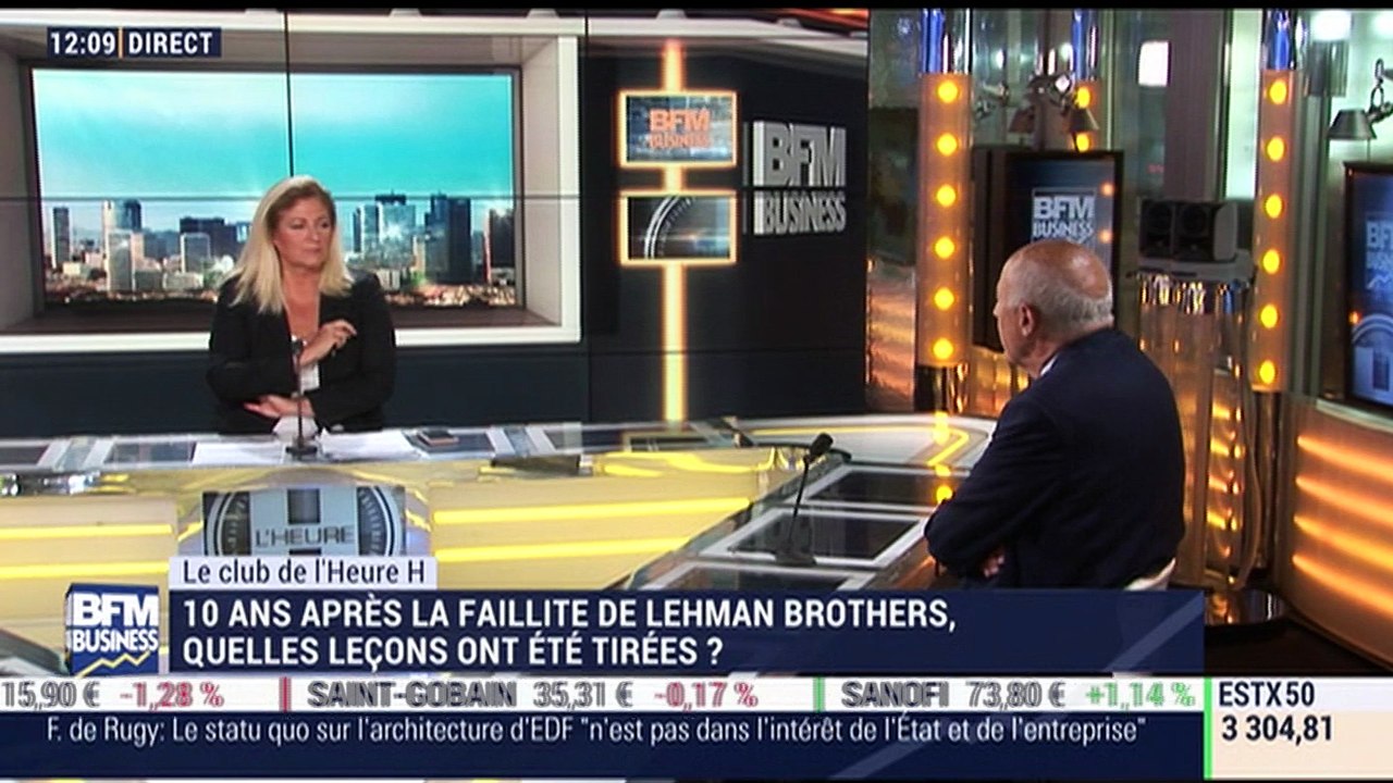 Le 15 septembre 2008, Lehman Brothers se déclarait en faillite - 10/09