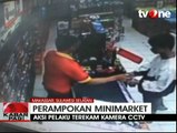 Wajah Tiga Perampok Minimarket Terekam CCTV