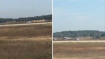 [Vídeo] Un detenido después de que un coche irrumpiera en las pistas del aeropuerto de Lyon