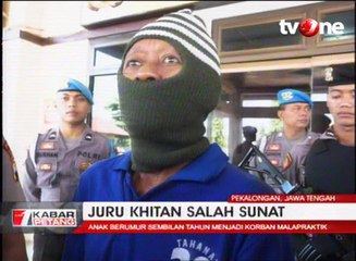 Juru Khitan Salah Sunat Terancam Hukuman 5 Tahun Penjara