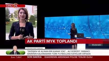 AK Parti MYK toplandı