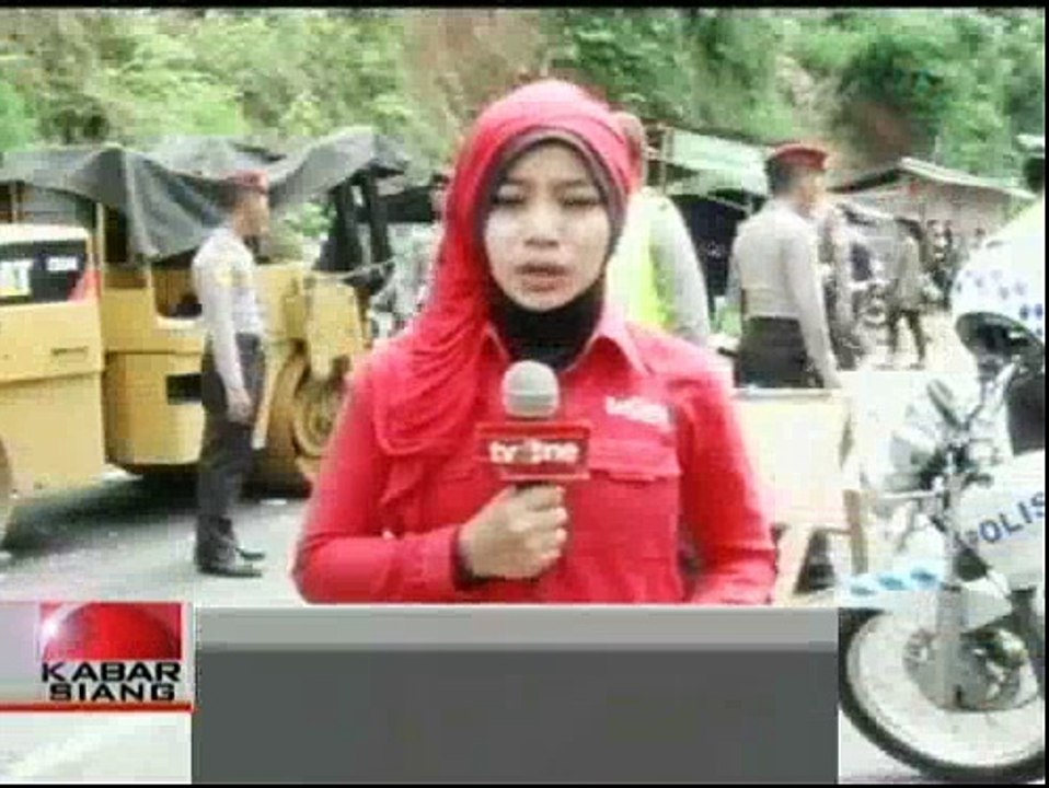 Presiden Jokowi Tinjau Langsung Lokasi Longsor di Banjarnegara