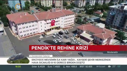Pendik'te rehine krizi