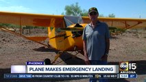 Pilot makes emergency landing near Anthem