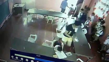 Sleepy Student Confuses Chair for Bag