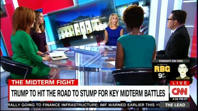 Panel discussing on Donald Trump to hit the road to stump for key midterm battles. #CNN #DonaldTrump #MidtermsElections #Elections2018