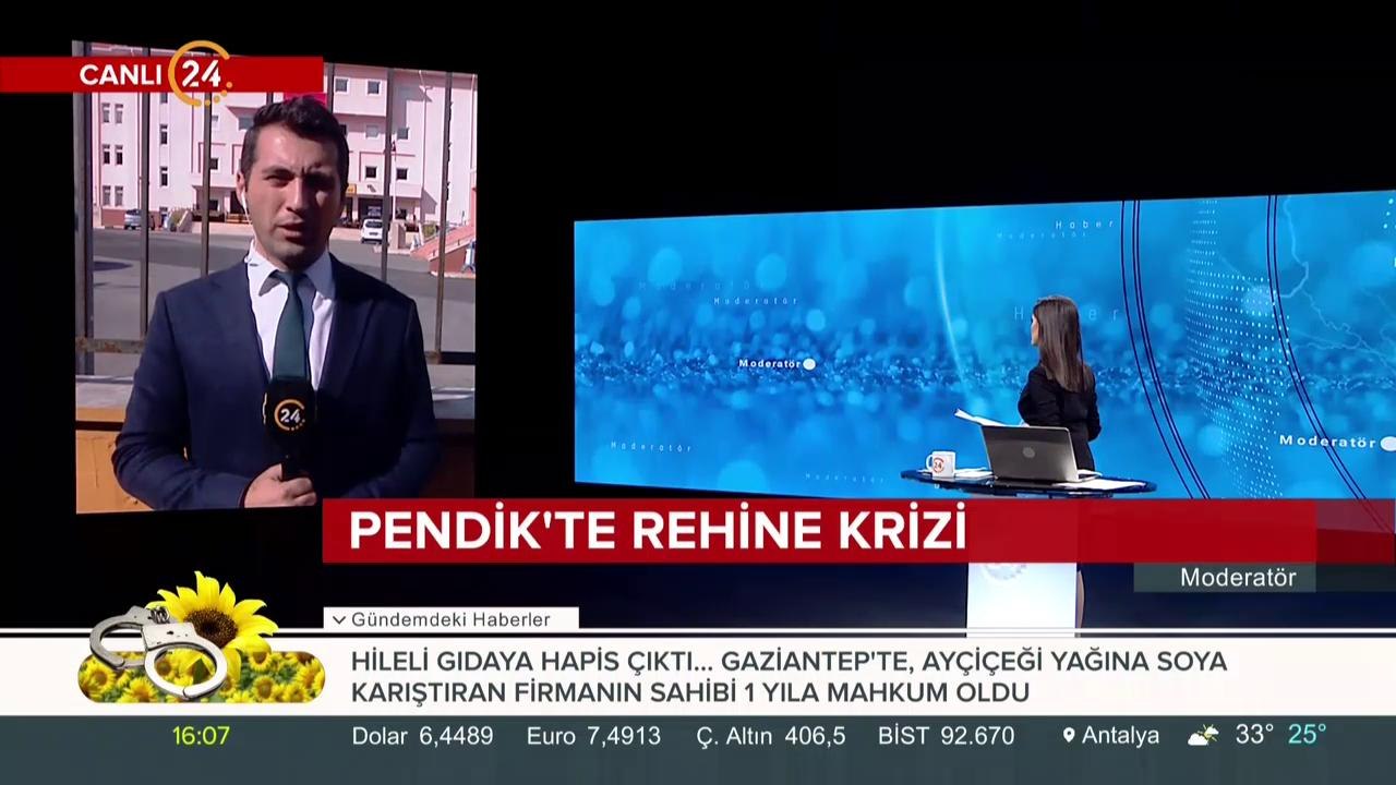 Pendik'te rehine krizi