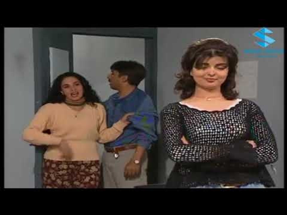 جميل وهناء  ـ مشهد مضحك  ـ منال عم تعصب على وردة و زوجها سالم على مغازلتو لوردة  ـ ايمن رضا  ـ رباب