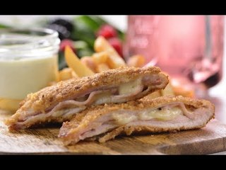 Milanesas Rellenas de Jamón y Queso
