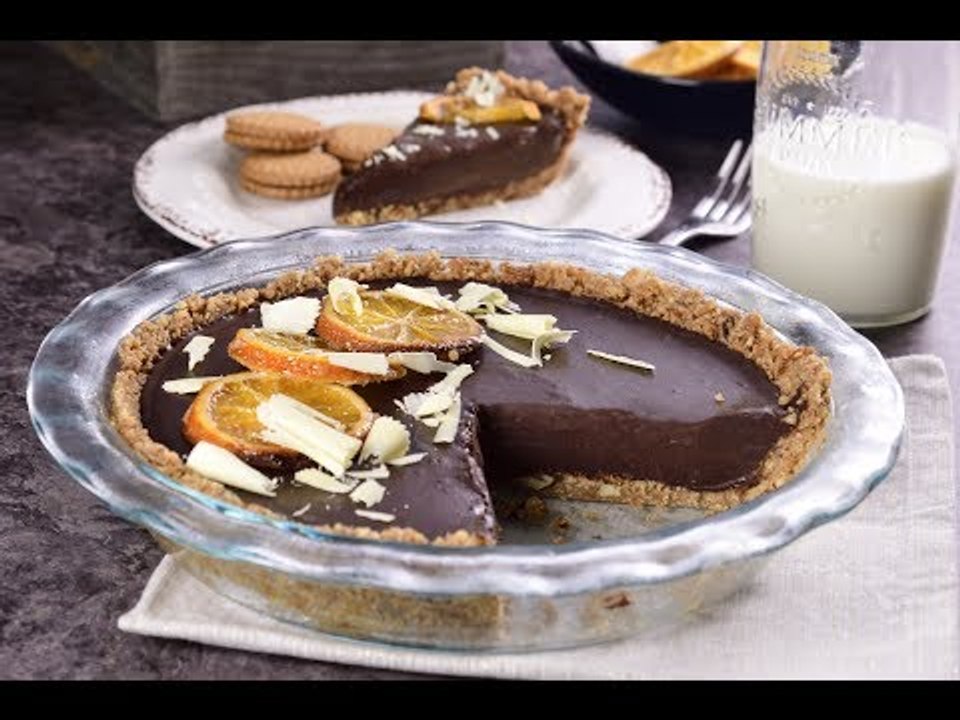 Tarta de Chocolate con Naranja