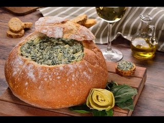 Dip de Espinaca, Alcachofa y Queso