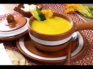Crema de Flor de Calabaza Tradicional