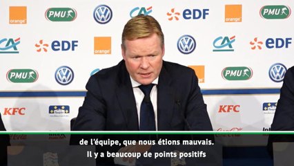 Ligue des Nations - Koeman : "De quoi être optimiste"