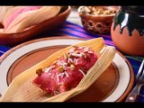 Tamales de Dulce con Pasitas | Tamales mexicanos fáciles