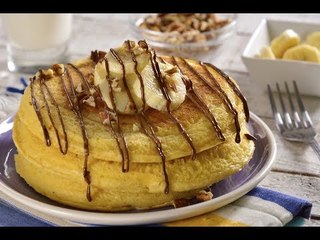 Hot Cakes Relleno de Nutella