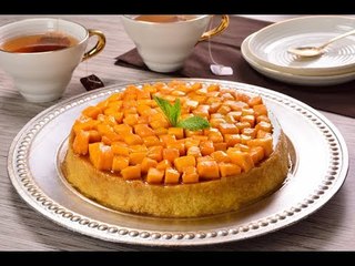 Flan de Mango y Caramelo | Caramel and Mango Flan
