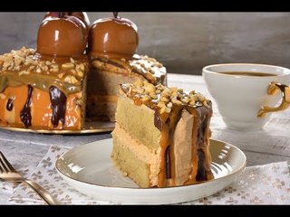 Pastel de Manzana con Caramelo