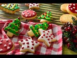 Galletas de Mantequilla Navideñas | Postre Navideño