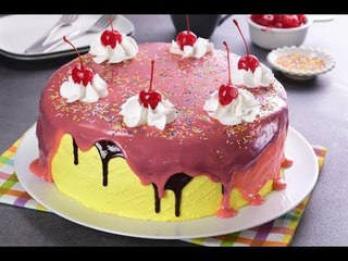 Pastel de Banana Split