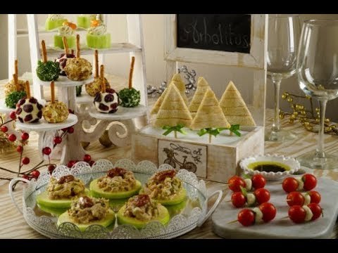 5 Botanas Rápidas sin Horno | Botanas Navideñas