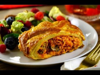 Hojaldre de Bacalao | Pasta hojaldre rellena de bacalao
