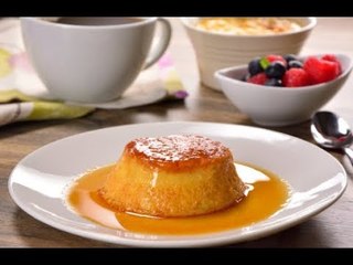 Flan de 4 Ingredientes Fácil