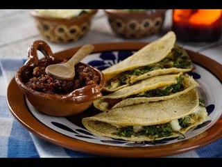 Quesadillas de Romeritos | Recalentado