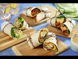 4 Wraps para Llevar | LUNCHES fáciles para el TRABAJO o ESCUELA