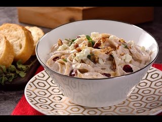 Fetuccine en Salsa de Nuez | Pasta en salsa de nuez