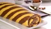 Rollo Helado de Vainilla y Chocolate  | Cómo hacer un delicioso PASTEL de helado
