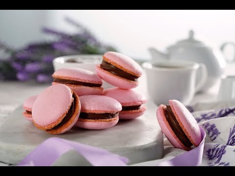 Macarrones Rellenos de Chocolate | Macarrones fáciles rellenos de CHOCOLATE