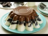 Gelatina de Oreo con Chocolate | Gelatina de galletas con chocolate