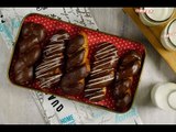 Pan dulce en TRENZAS | Trenzas de Donas Cubiertas de Chocolate