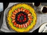 Tarta de Frutas con Crema Pastelera | Creamy Fruit Pie