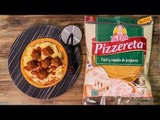 Pizza Casera de Albóndigas | Pizza con albóndigas