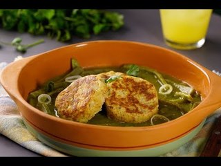 Tortitas de Papa y Camarón con Nopales | Cómo hacer tortitas de PAPA