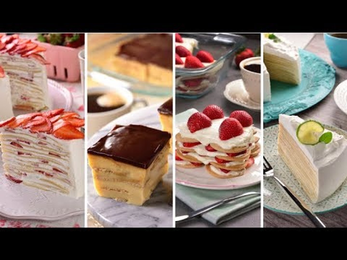 4 Deliciosos Postres Helados sin Horno - Vídeo Dailymotion