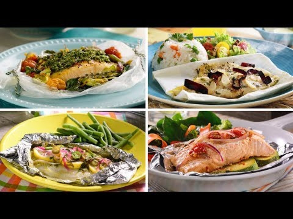 4 recetas de pescado empapelado
