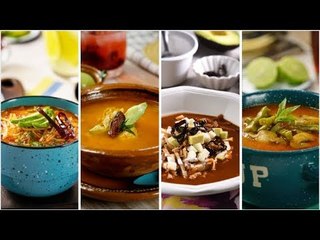 4 Sopas Mexicanas Caseras