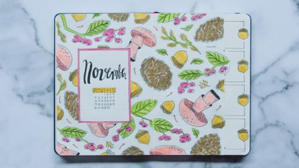 Monthly Spread Ideas For Your Bullet Journal | Plan With Me